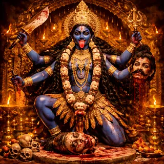 Kali Puja idol